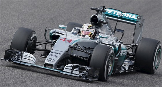 Lewis Hamilton bhem Velké ceny Japonska