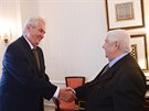 Prezident Milo Zeman se v New Yorku setkal s mstopedsedou syrsk vldy a...