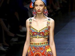 Svého kopyta se drí i dvojice Dolce & Gabbana. Jejich tradin barevné a...