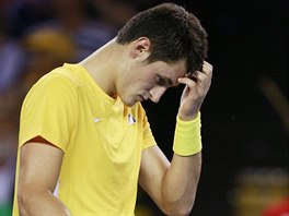 Bernard Tomic v semifinle Davis Cupu.