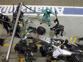 PROBLMY MERCEDESU. Lewis Hamilton ve Velk cen Singapuru formule 1.