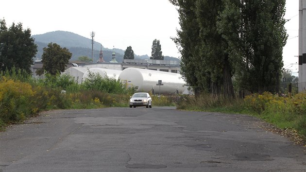 Děčín Rozbělesy, tudy by měla Vilsnická spojka vést.