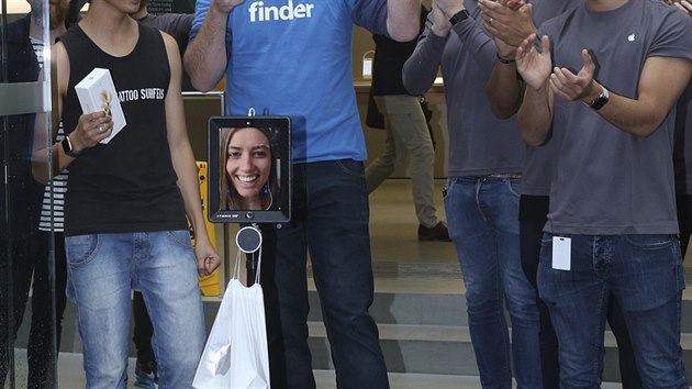 V Sydney vystl frontu na nov iPhony teleprezenn robot