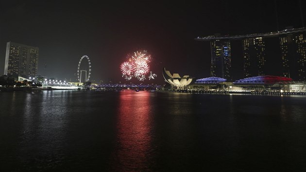 MARINA BAY. Kulisa Velk ceny Singapuru formule 1.