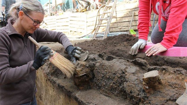 Nlezy archeolog v Uherskm Brod.