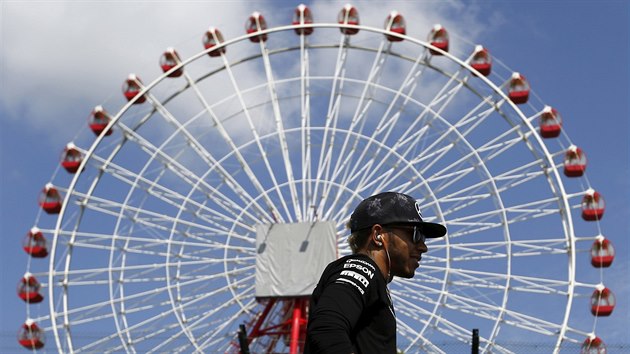 Lewis Hamilton se sousted na Velkou cenu Japonska