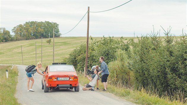 Kateina Klausov v klipu Luke Chromka Chci t