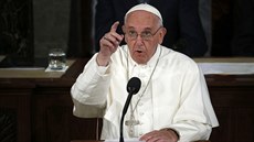 Papež František pronesl řeč v americkém Kongresu. (24. září 2015) Papež František pronesl řeč v americkém Kongresu. (24. září 2015)