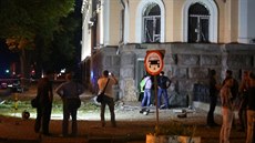 Budovou rozvědky v Oděse otřásl výbuch, rozbil okna v širokém okolí Budovou rozvědky v Oděse otřásl výbuch, rozbil okna v širokém okolí