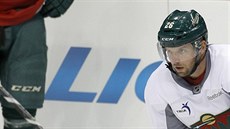 Thomas Vanek na tréninku Minnesota Wild Thomas Vanek na tréninku Minnesota Wild