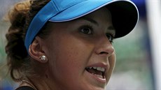 Belinda Bencicová ve finále tokijského turnaje Pan Pacific Open