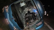 Na Vyškovsku havaroval polský autobus. Na Vyškovsku havaroval polský autobus.