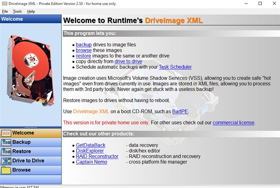 DriveImage XML 2.5