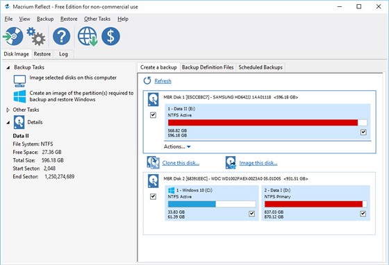 Macrium Reflect Free Edition 6