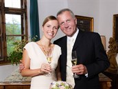 Miroslav Macek a Petra Hrochová se vzali 25. září 2015. Miroslav Macek a Petra Hrochová se vzali 25. září 2015.