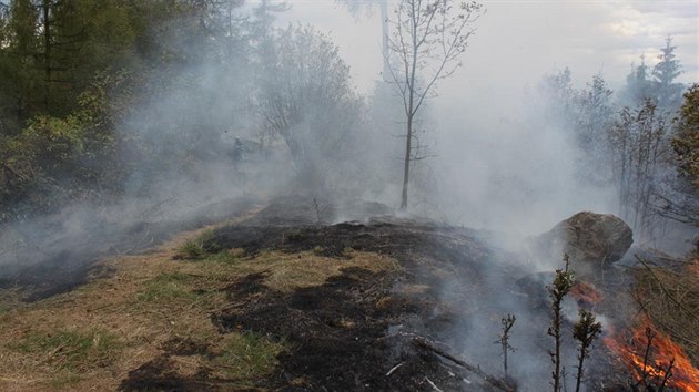 Hasii likvidovali v ter odpoledne por lesa u Libjovicch Svobodnch Hor na Strakonicku.