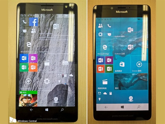 Microsoft Lumia 950 XL a Lumia 950