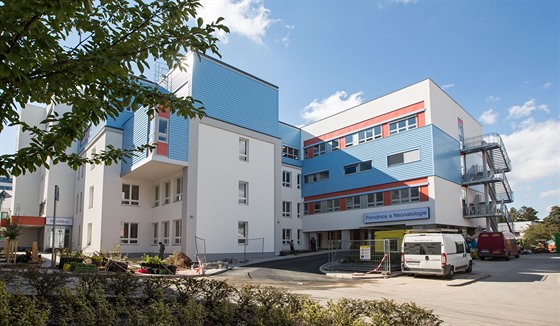 Pavilon K postavila eskobudjovická nemocnice na míst bývalého dtského...