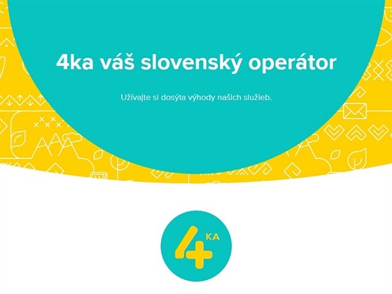 Nový slovenský mobilní operátor 4ka láká na nízké ceny svých slueb