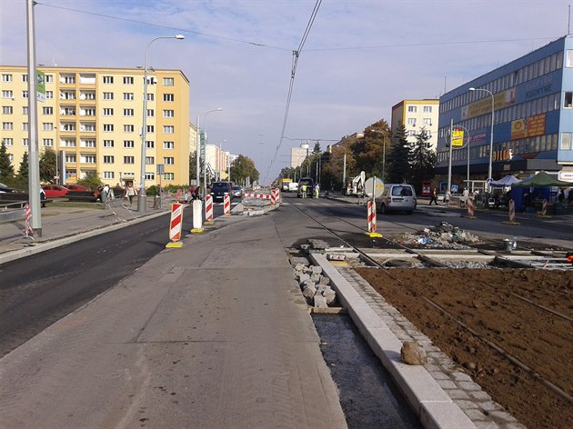 Rekonstrukce tramvajové trati