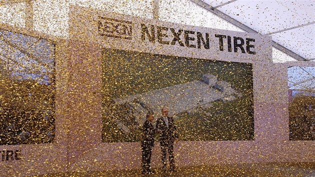 Nexen Tire zahjil v prmyslov zn Triangle stavbu sv tovrny slavnostnm ceremonilem.