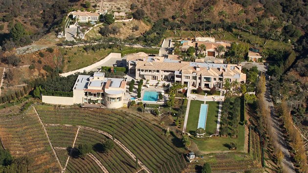 Luxusn vila Palazzo di Amore v Beverly Hills pat americkmu miliardi Jeffu Greenovi.
