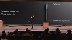 Nové pero k tabletu Microsoft Surface Pro 4 rozpozná 1 024 úrovní tlaku.