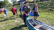 Vodáci z oddílu Posejdon o víkendu zamkli eku Odru.