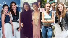 Kaia Gerberová a Cindy Crawfordová, Demi Moore a Rumer Willisová, Lily-Rose... Kaia Gerberová a Cindy Crawfordová, Demi Moore a Rumer Willisová, Lily-Rose...