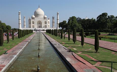 Jeden z modernch sedmi div svta. Indick Td Mahal je symbolem dokonal...