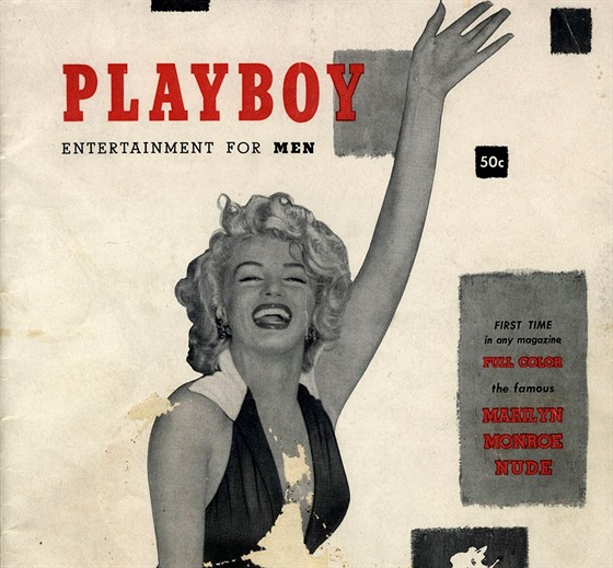 První íslo Playboye pineslo na obálce Marilyn Monroe.