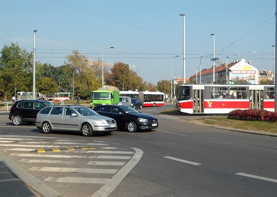 Vítzné námstí v Dejvicích.