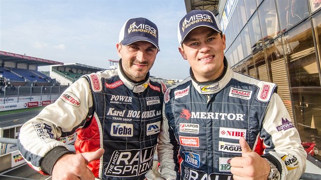 David Vreck (vlevo) a Adam Lacko zskali v Le Mans pro Buggyru Pohr konstruktr.