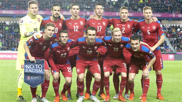 Zahajovací jedenáctka eských fotbalist v kvalifikaním duelu proti Turecku