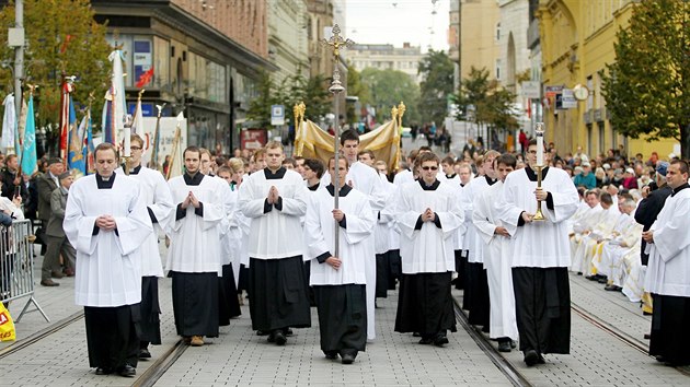 V Brn se ve dnech 16. a 17. jna konal historicky prvn Nrodn eucharistick kongres.