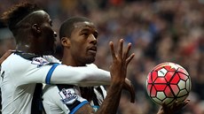 ČTYŘI. Georginio Wijnaldum z Newcastlu slaví čtvrtý gól do sítě Norwich City. ČTYŘI. Georginio Wijnaldum z Newcastlu slaví čtvrtý gól do sítě Norwich City.