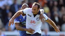 Ramon Vega coby aktivní fotbalista v dresu Tottenhamu Ramon Vega coby aktivní fotbalista v dresu Tottenhamu