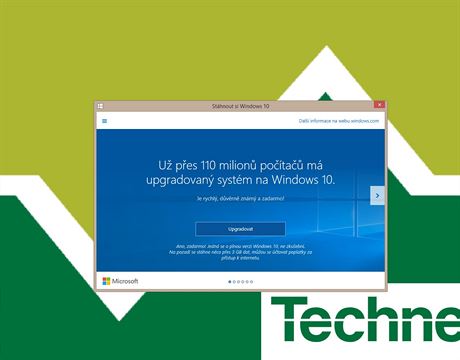 Software zodpovdný za otravnou nabídku na Windows 10 zdarma byl odstrann z Windows 7 a 8.1