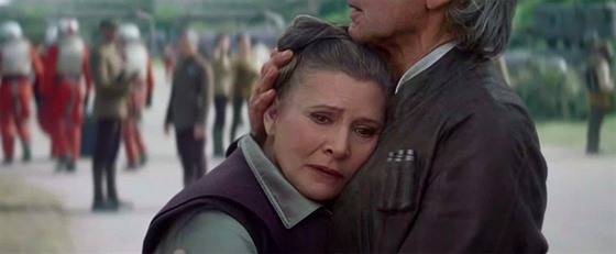 Star Wars: The Force Awakens, Princezna Leia