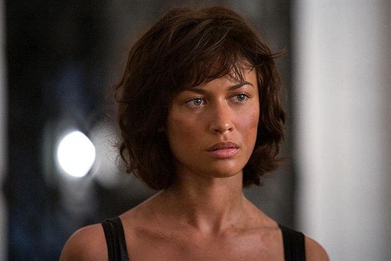 Olga Kurylenko ve filmu Quantum of Solace (2008)