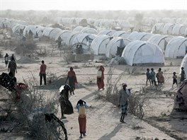 Tbor Dadaab se postupem let promnil od nhodnho shluku blch stan v...