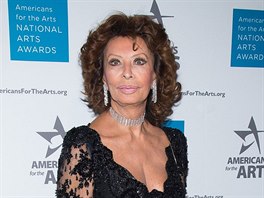 Sophia Lorenová (New York, 19. íjna 2015)