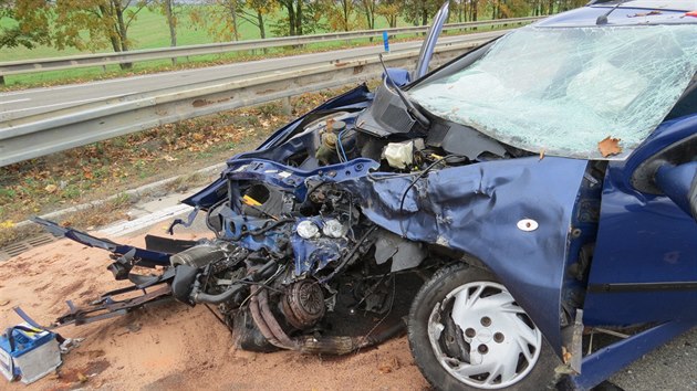 Pi vn nehod u Mohelnice na umpersku nedal senior ve fiatu pednost volvu jedoucmu po hlavn silnici. Vsledkem byla nehoda, po kter skonili tyi lid v nemocnici vetn ptiletho dtte.