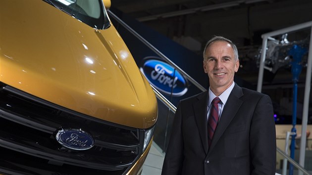 Roelant de Waard, viceprezident Ford of Europe pro marketing, prodej a servisn sluby