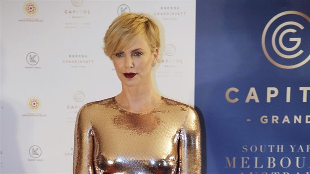 Charlize Theronov (Hong Kong, 28. jna 2015)