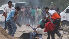 Novináku srazili bhem nepokoj v pásmu Gazy.  Boje mezi Izraelci a...