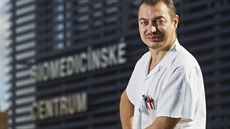 Vědec Jaroslav Hrabák z Biomedicínského centra v Plzni. Vědec Jaroslav Hrabák z Biomedicínského centra v Plzni.