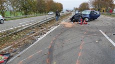 Na nebezpené kiovatce na kraji Mohelnice se loni odehrálo nkolik váných nehod. Po jedné z nich skonili v nemocnici tyi lidé vetn ptiletého dítte.