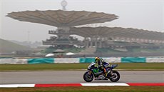 Valentino Rossi na okruhu v malajsijském Sepangu Valentino Rossi na okruhu v malajsijském Sepangu