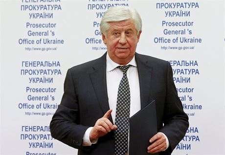 Viktor okin na tiskové konferenci v Kyjev (2. listopadu 2015)